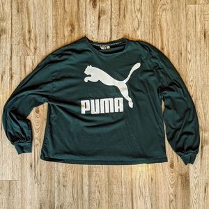 Puma long sleeve crop